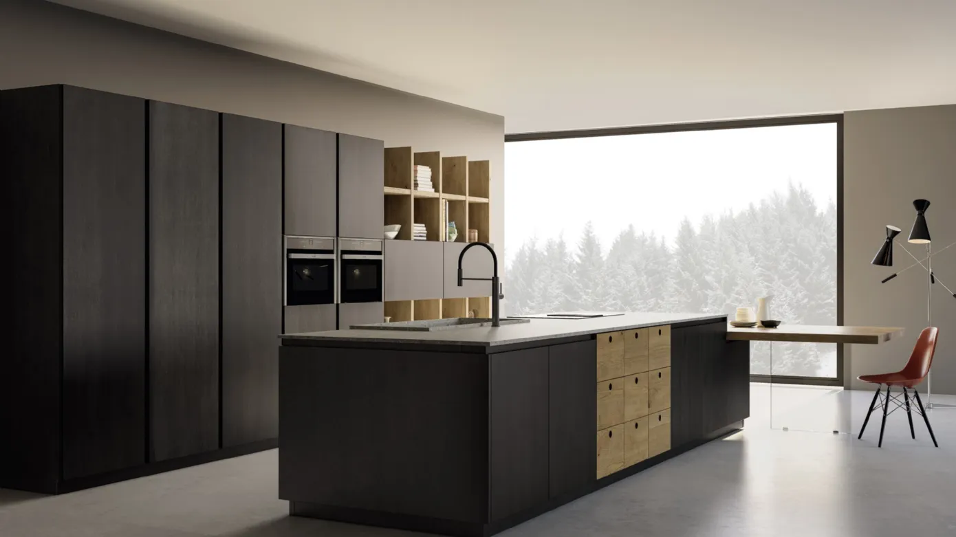 Cucina Di Design Con Isola New Time Gola